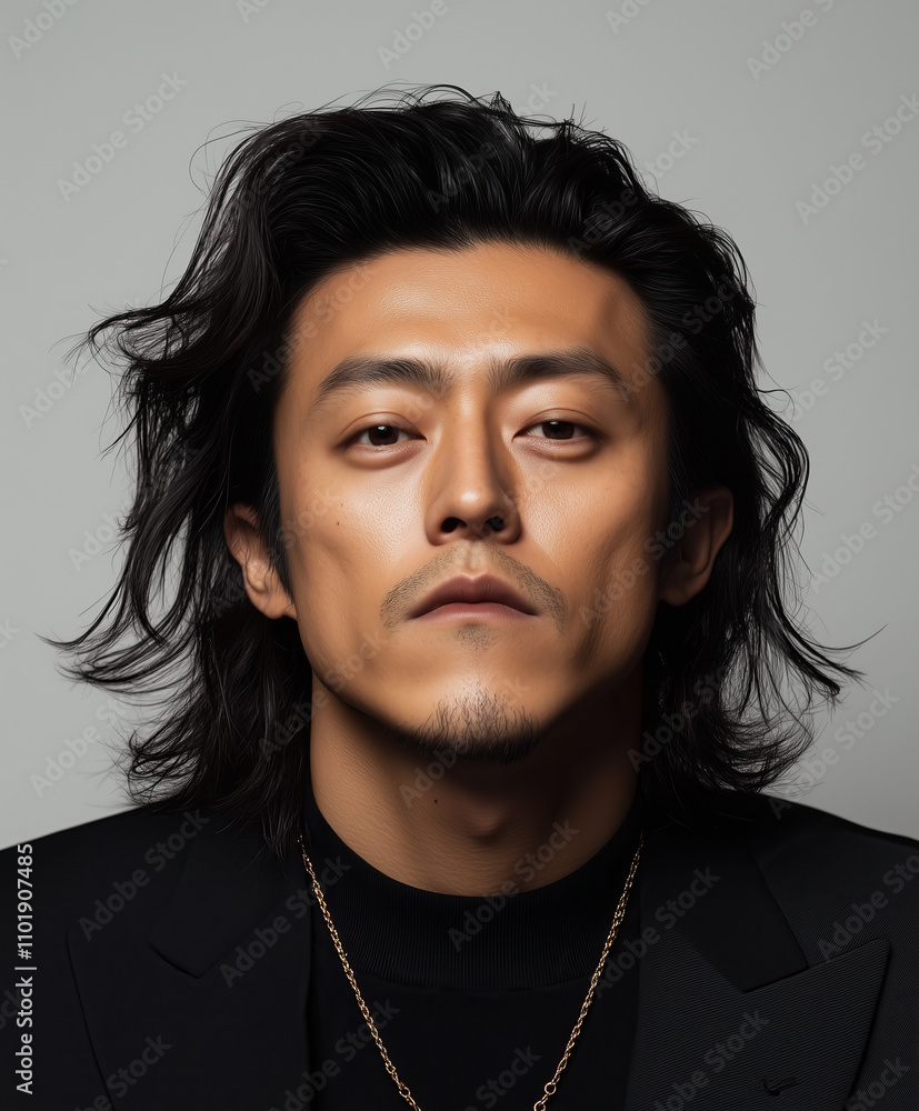 Asian male portrait Asian male portrait