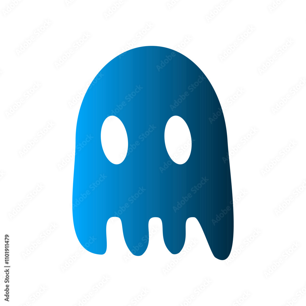 Fototapeta premium Ghost icon template