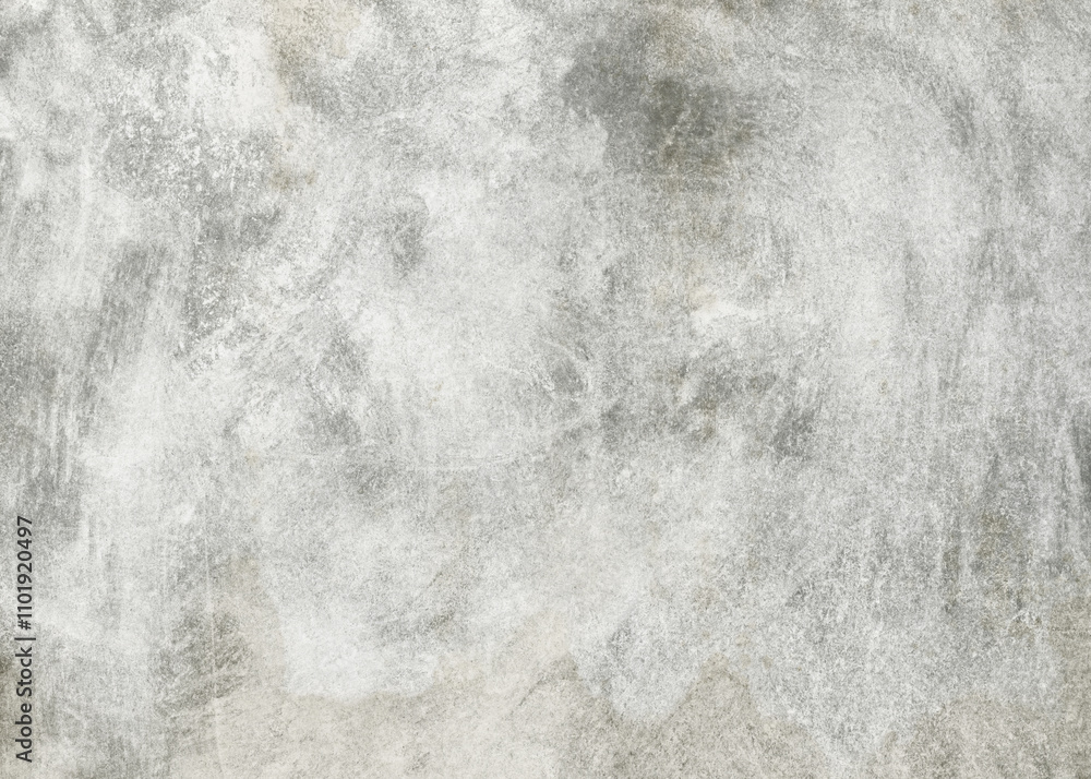 Naklejka premium White old marble texture paper. Scratched dusty wall texture background. 