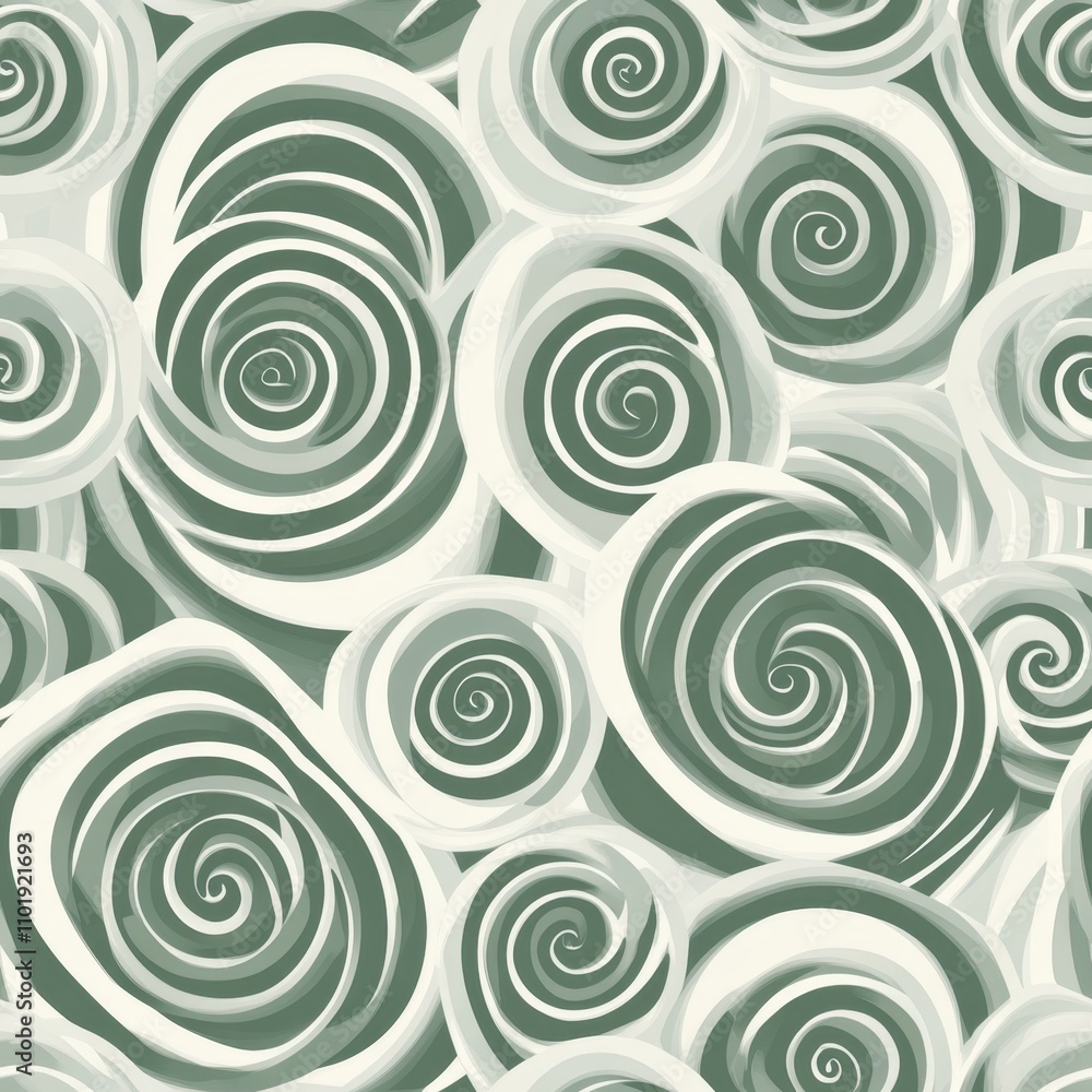 Whimsical Spiral Pattern Design Whimsical Spiral Pattern Design