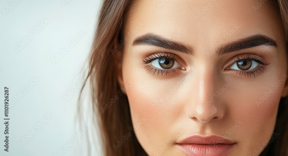 Forehead Wrinkle. Before and After Botox Treatment. Anti-Aging Concept for Smooth Expression Lines Forehead Wrinkle. Before and After Botox Treatment. Anti-Aging Concept for Smooth Expression Lines