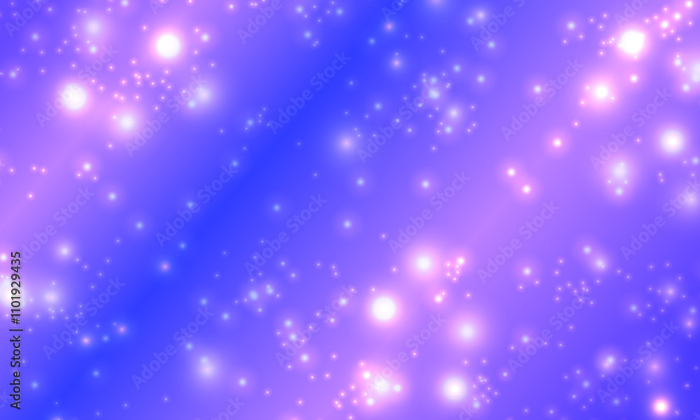 Bokeh lights effect on blue background. Christmas background of shining dust stars sparkle. Bokeh lights effect on blue background. Christmas background of shining dust stars sparkle.