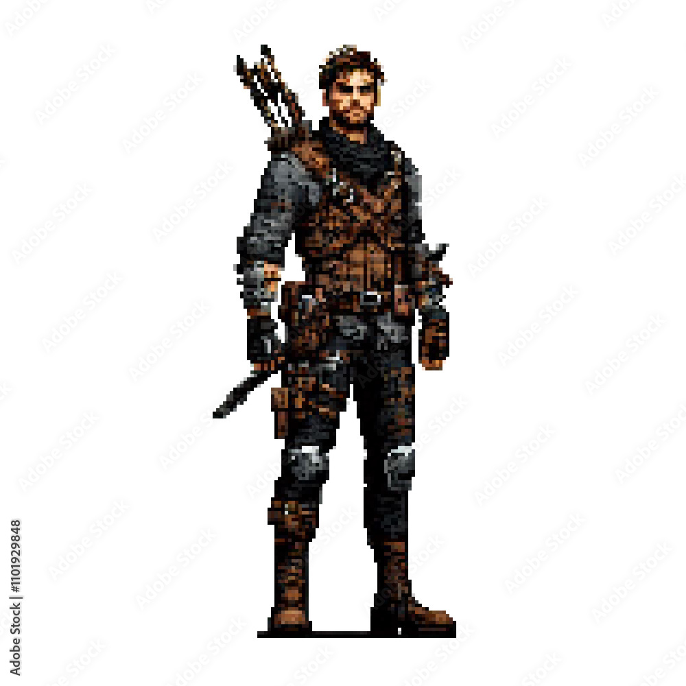 Pixel art hunter Pixel art hunter