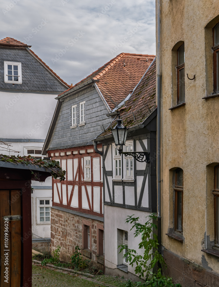 Fachwerk in Oberstadt, so wohnt Marburg, eng und auch dunkel kann es sein Fachwerk in Oberstadt, so wohnt Marburg, eng und auch dunkel kann es sein