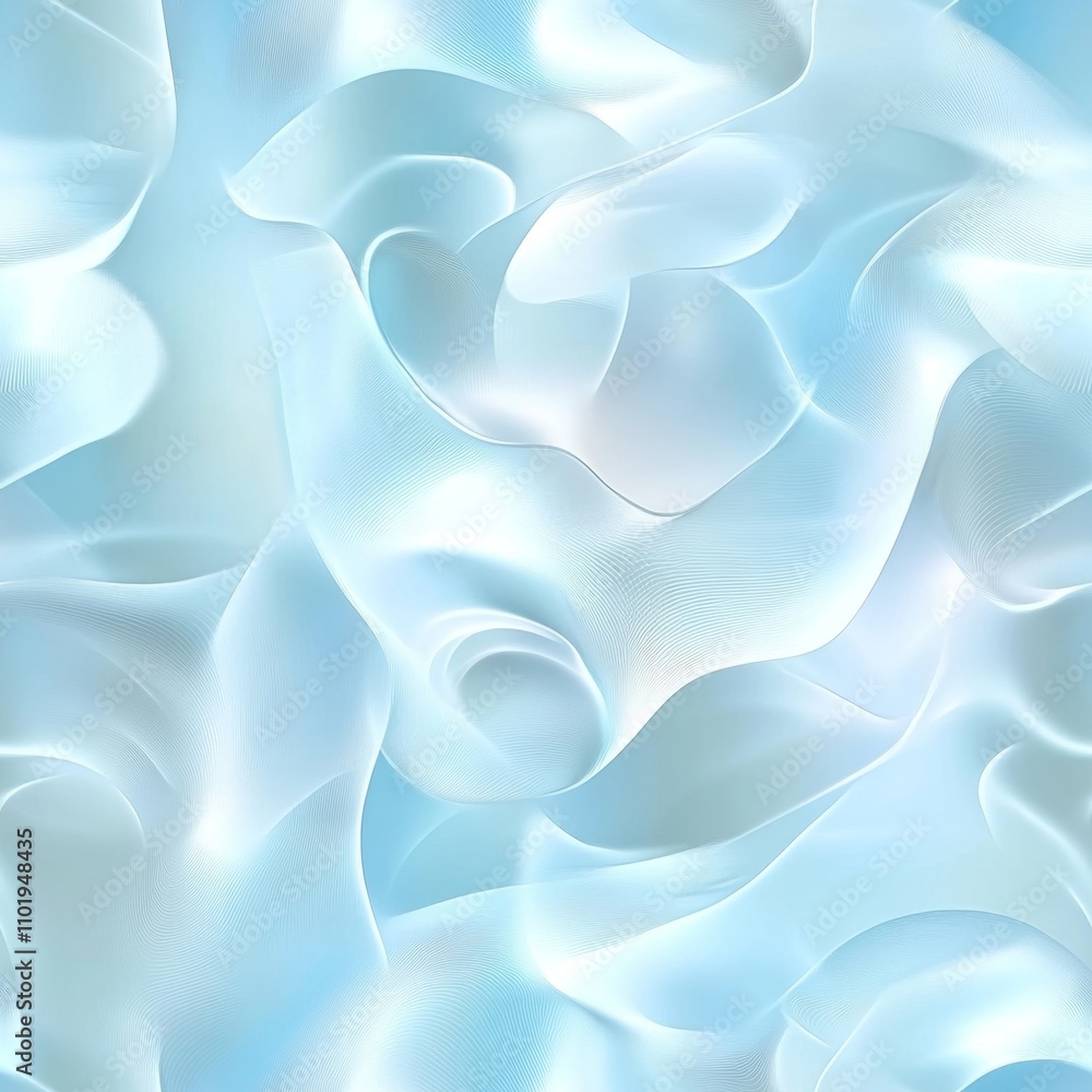 Obraz premium Delicate Light Blue Abstract Background