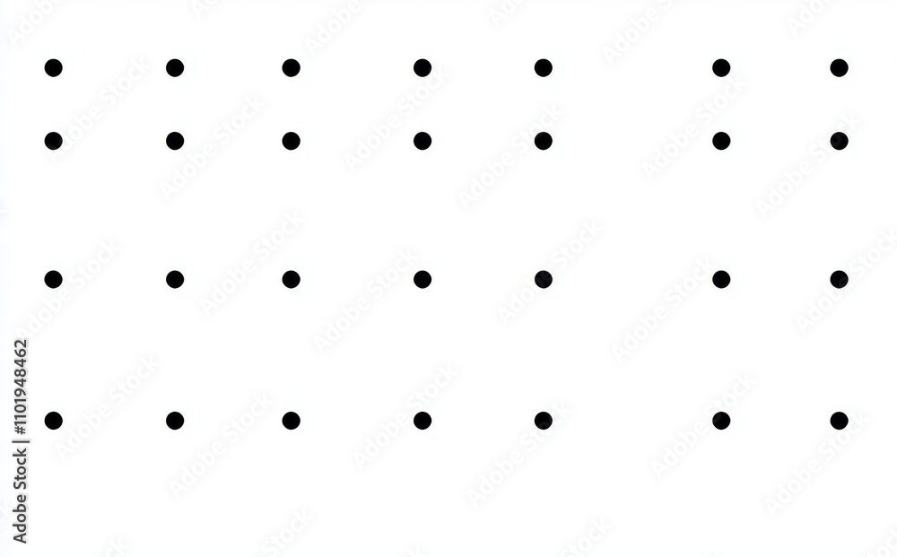 A white background adorned with a seamless rectangle pattern, incorporating black dots. A white background adorned with a seamless rectangle pattern, incorporating black dots.