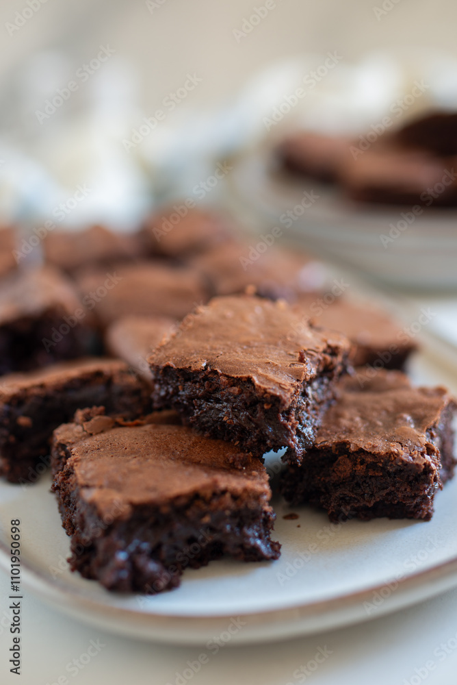 Home made Delicious Chocolate Brownies Home made Delicious Chocolate Brownies