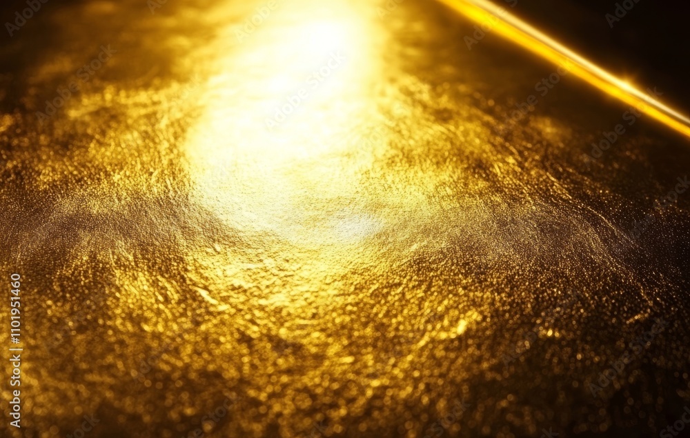 A festive and bright background with a linen texture, complemented by a gold metal hue A festive and bright background with a linen texture, complemented by a gold metal hue