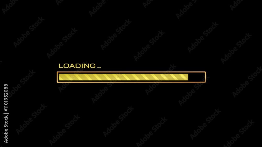 loading bar animation with glitch effect. Futuristic uploading progress bar with glitch effect isolated on black background. loading bar animation with glitch effect. Futuristic uploading progress bar with glitch effect isolated on black background.