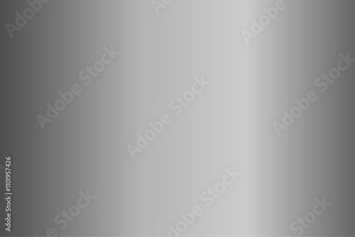 Silver gradient metallic background