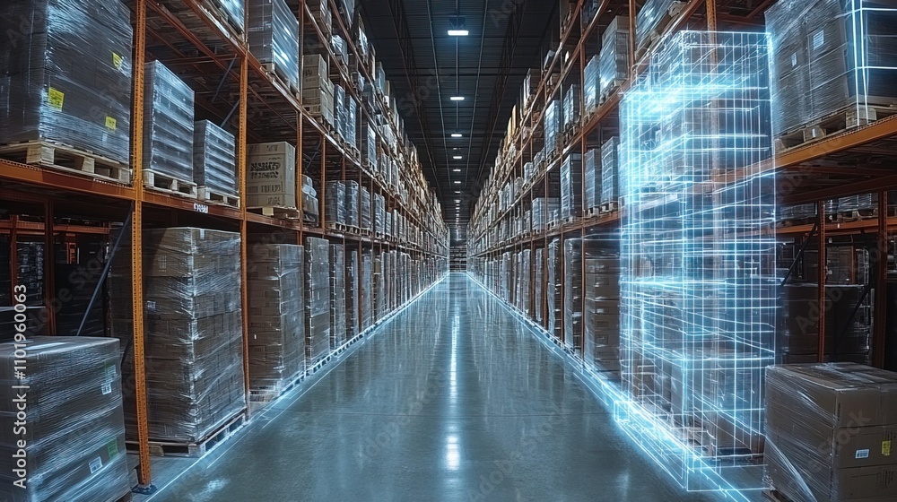 Digital warehouse with an augmented reality Digital warehouse with an augmented reality
