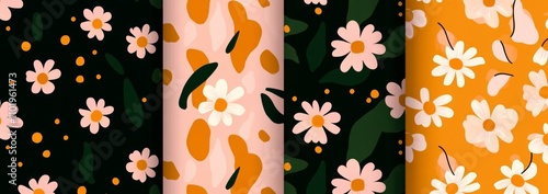 An exquisite assortment of posters featuring roses, leaves, floral bouquets, and various flower compositions, ideal for use as notebook covers.