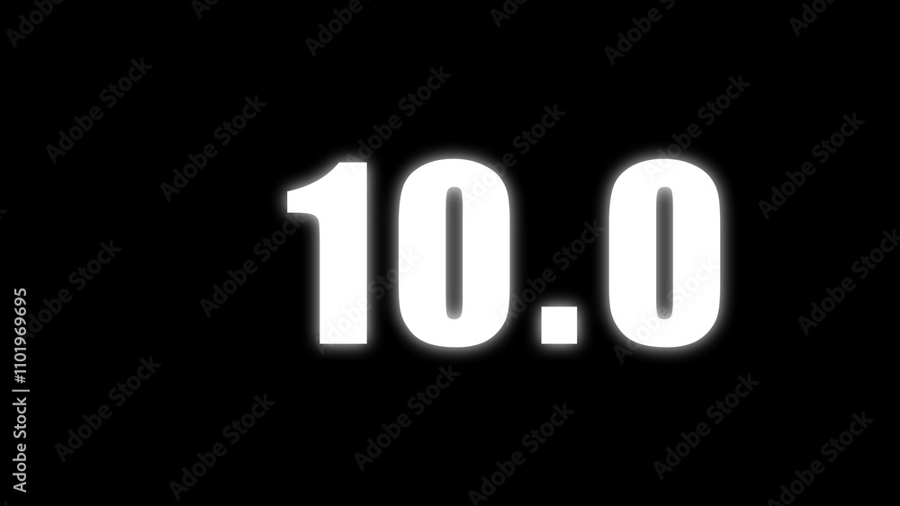 Countdown timer clock number. Countdown timer clock number.