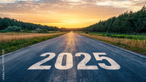 Wallpaper Mural Road to 2025: A Journey into the Future Torontodigital.ca