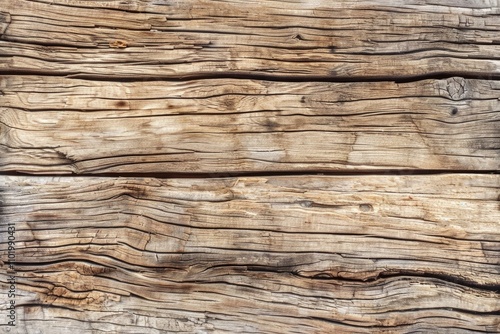 Closeup of weathered, cracked wooden planks showing age and texture.