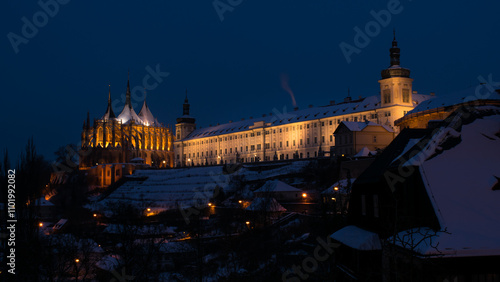 Church of St. Barbara in Kutná Hora. the setting of the story game Kingdom Come: Deliverance II.