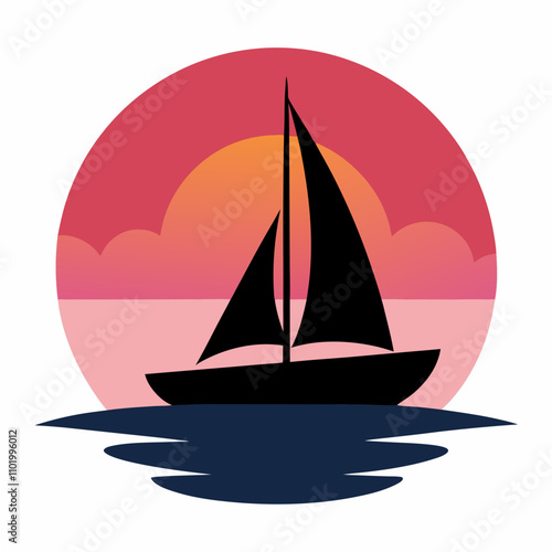 sailing boat on the sea