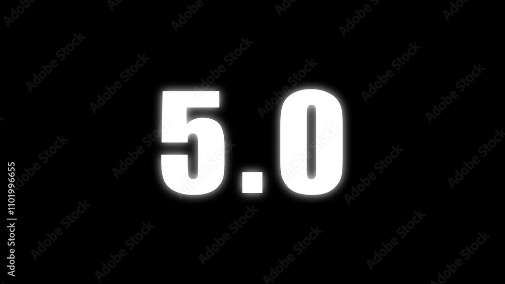 Countdown timer clock number animation. Countdown timer clock number animation.