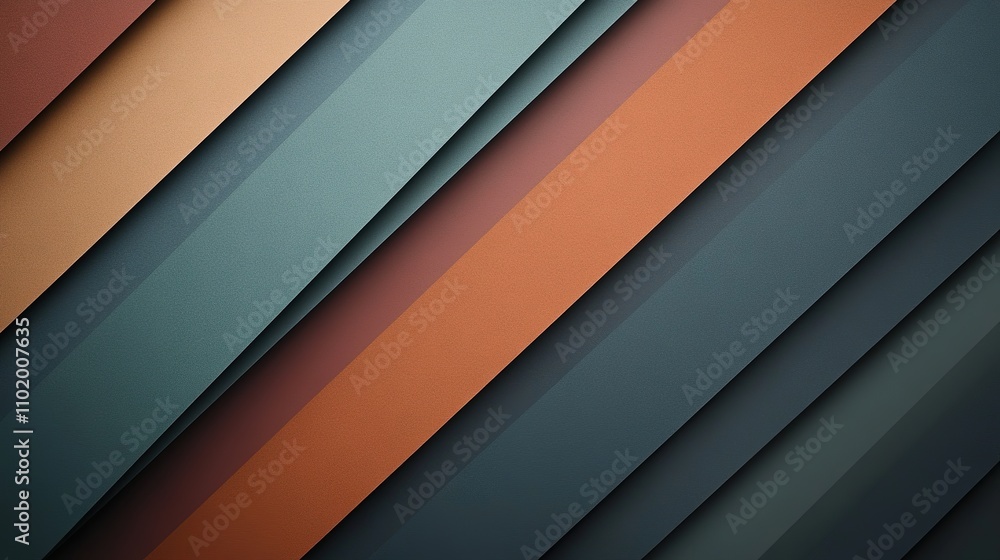Obraz premium A sleek background with geometric lines and a muted color scheme, perfect for business settings