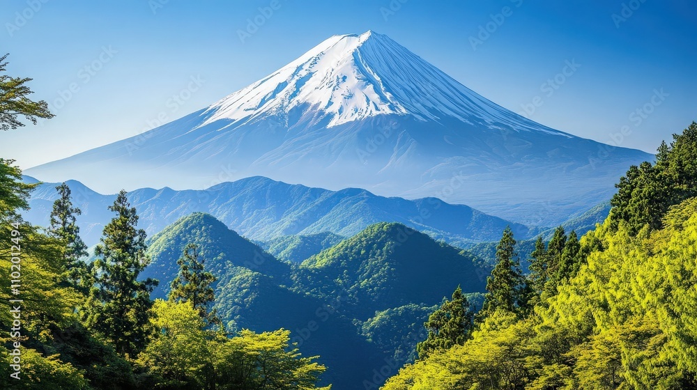 Fototapeta premium fuji mountain