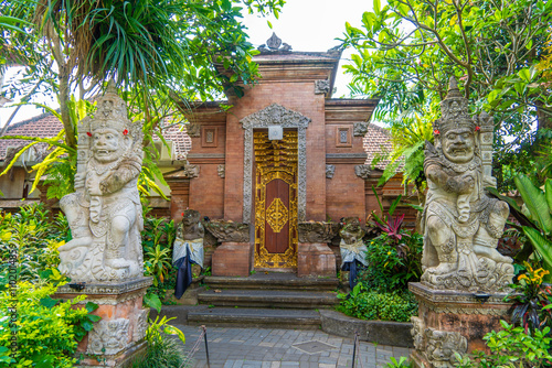 Puri Saren Agung also knowns ad The Ubud Palace. It is a historical building complex situated in Ubud, Gianyar Regency of Bali, Indonesia. photo