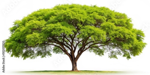 Honey Locust mesquite tree isolated on background. render, Honey Locust, mesquite tree, isolated, background, render, nature