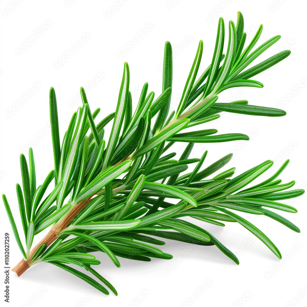 Close-up of Fresh Rosemary Leaves with Fine Texture Close-up of Fresh Rosemary Leaves with Fine Texture