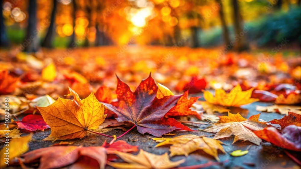 Vibrant fallen autumn leaves on the ground, autumn, foliage, colorful, seasonal, nature, fallen, vibrant, red, orange, yellow Vibrant fallen autumn leaves on the ground, autumn, foliage, colorful, seasonal, nature, fallen, vibrant, red, orange, yellow