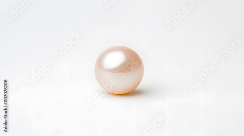 Pearl Set Against a Plain White Background – Elegant and Timeless Jewellery, Highlighting the Natural Beauty of Pearls