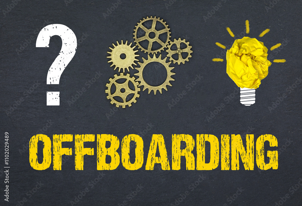 Obraz premium Offboarding