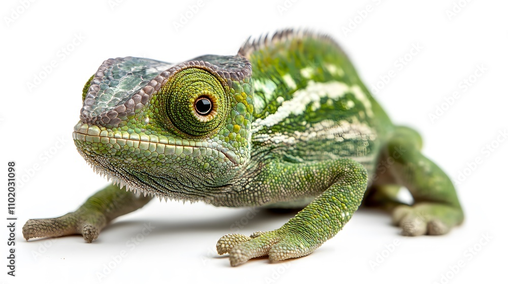 Obraz premium Colorful Master: The Adaptive Chameleon