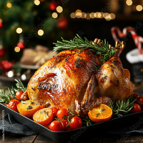 grilled chicken with vegetables