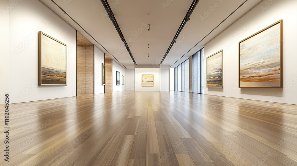 • Modern art gallery interior with minimalist design and bright lighting, copy space, High quality, + --ar 16:9 --v 6.1 Job ID: 973e6a82-99f6-4c9b-bc6a-e553dfc32abc • Modern art gallery interior with minimalist design and bright lighting, copy space, High quality, + --ar 16:9 --v 6.1 Job ID: 973e6a82-99f6-4c9b-bc6a-e553dfc32abc