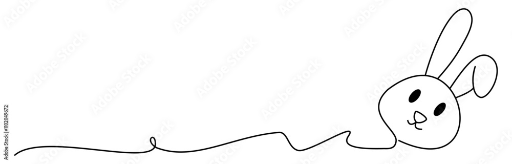 easter day line art illustration easter day line art illustration