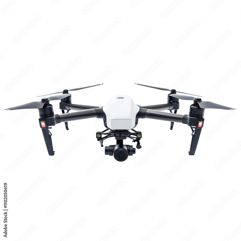 Drone on Clean Background for Tech Review Purposes Transparent PNG background. Drone on Clean Background for Tech Review Purposes Transparent PNG background.