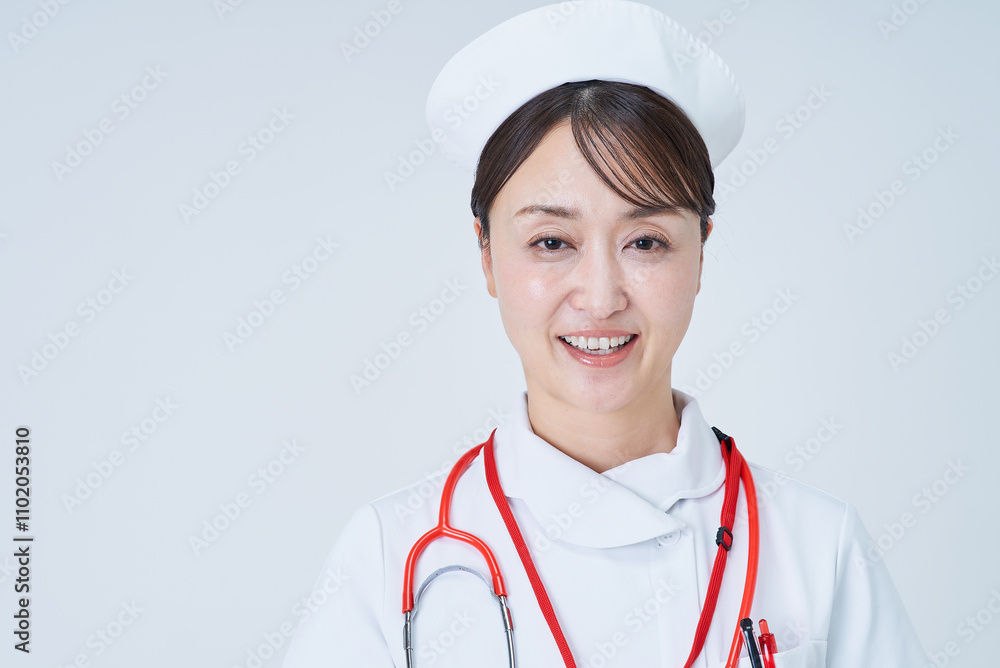 医療スタッフの女性 医療スタッフの女性