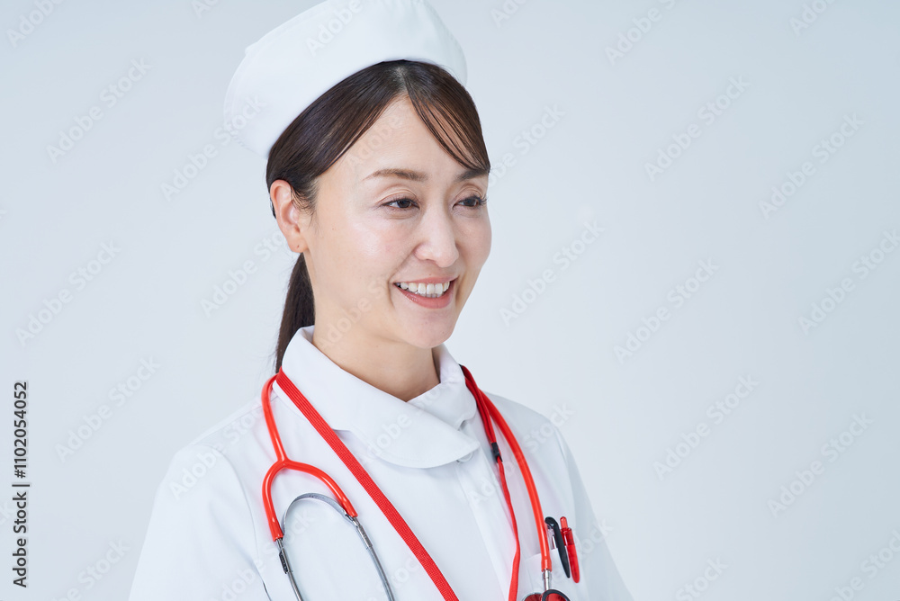 医療スタッフの女性 医療スタッフの女性