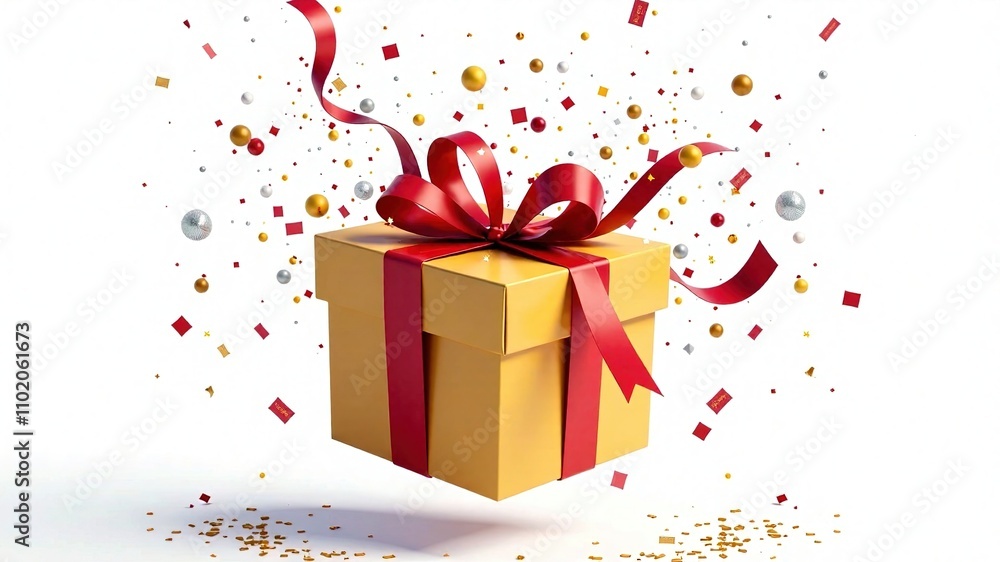 Gift Box in Air - Birthday Christmas Surprise Giveaway Sale Gift Box in Air - Birthday Christmas Surprise Giveaway Sale