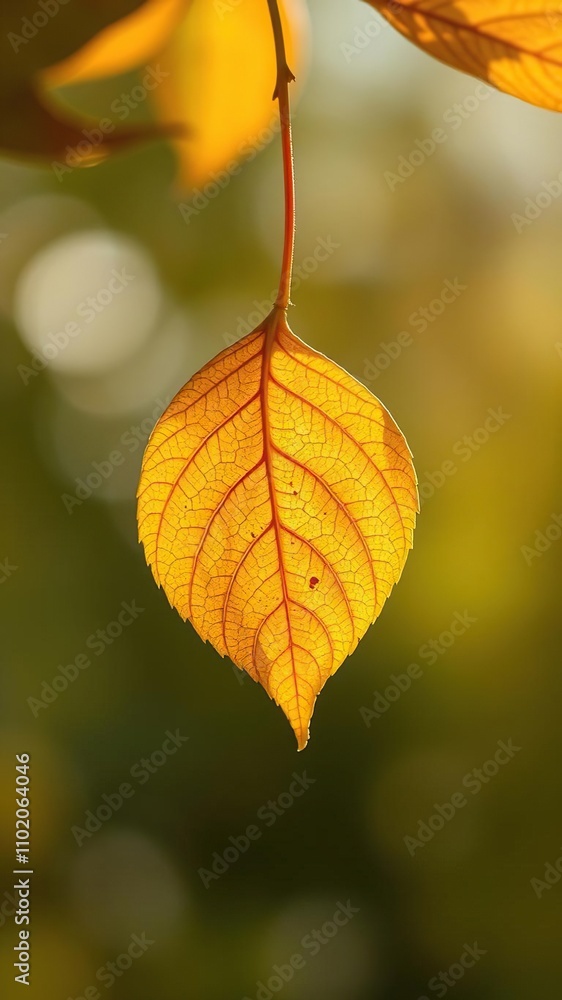 A close-up photo of a gilded leaf gracefully falling in a serene and reverent manner, symbolizing nature's beauty and tranquility, beauty, peaceful A close-up photo of a gilded leaf gracefully falling in a serene and reverent manner, symbolizing nature's beauty and tranquility, beauty, peaceful