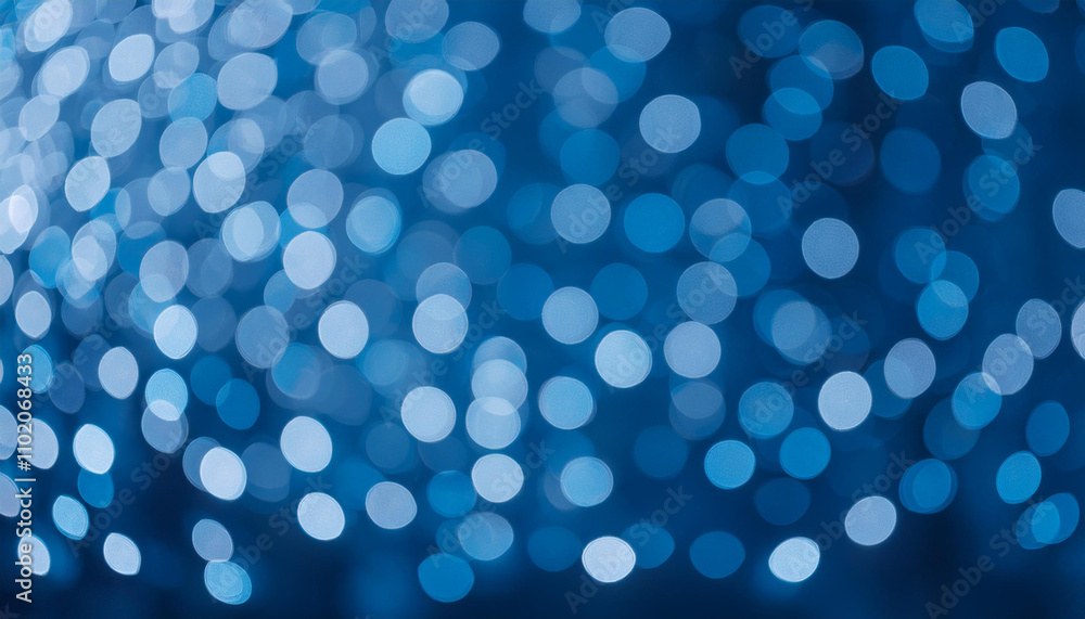 Blue festive bokeh backdrop. Abstract blurred background. Blue festive bokeh backdrop. Abstract blurred background.