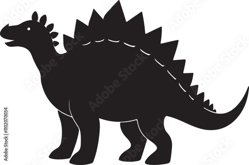 tyrannosaurus rex dinosaur vector illustration