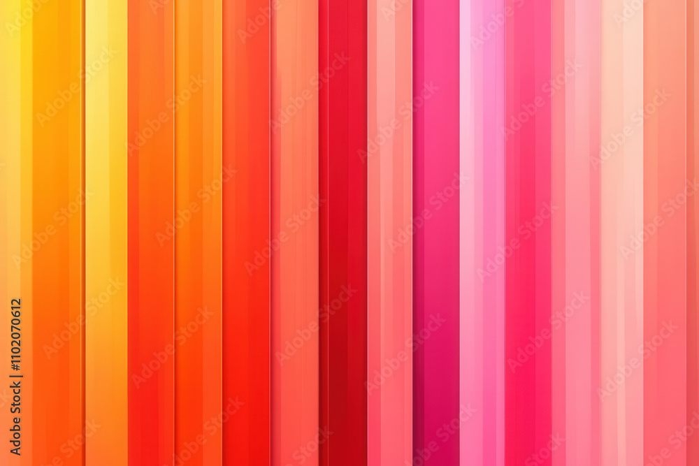 Gradient Stripes in Warm and Vibrant Hues Gradient Stripes in Warm and Vibrant Hues