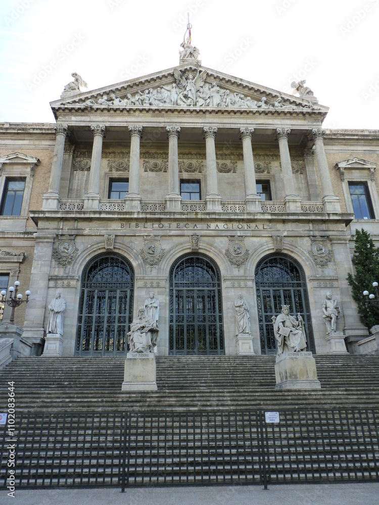 Obraz premium Madrid architecture building