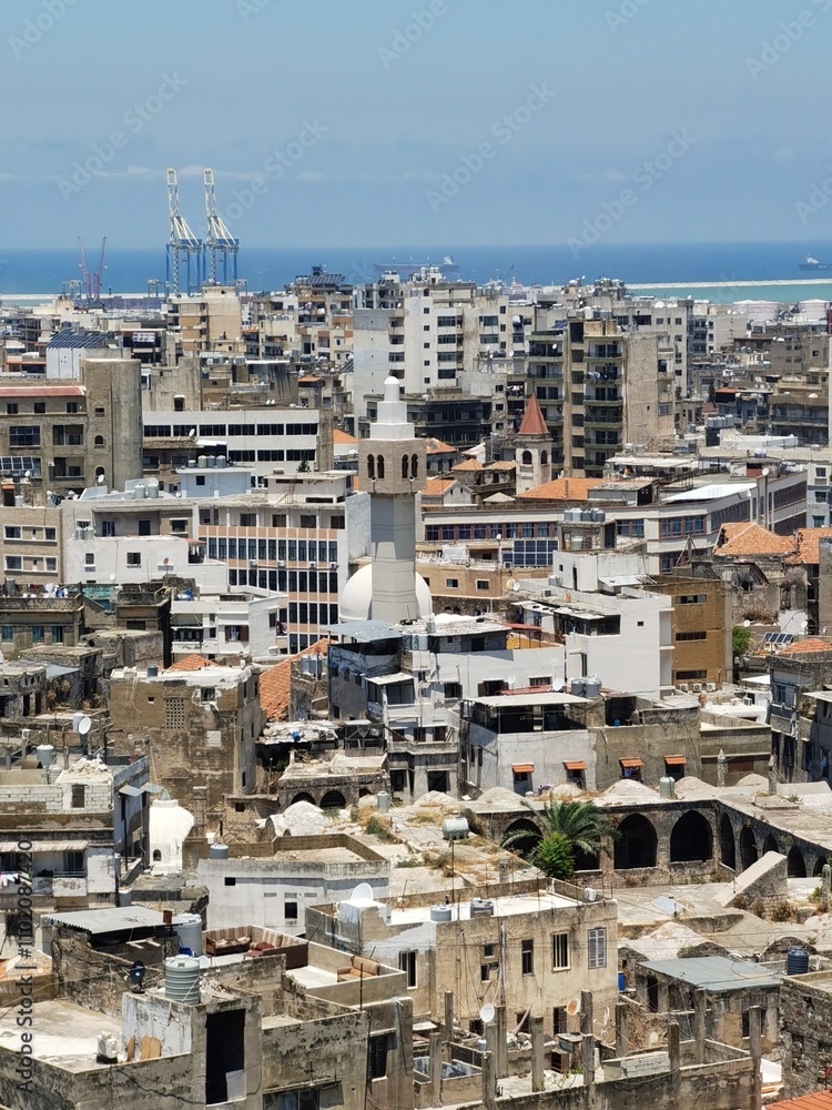 Tripoli, (“The Eastern Tripoli”), city and port, northwestern Lebanon. It lies on the Mediterranean coast at the mouth of the Abū ʿAlī River, 40 miles (65 km) north-northeast of Beirut. Tripoli, (“The Eastern Tripoli”), city and port, northwestern Lebanon. It lies on the Mediterranean coast at the mouth of the Abū ʿAlī River, 40 miles (65 km) north-northeast of Beirut.