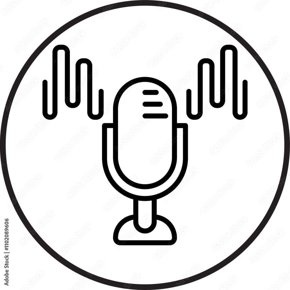 Microphone icon Design Microphone icon Design