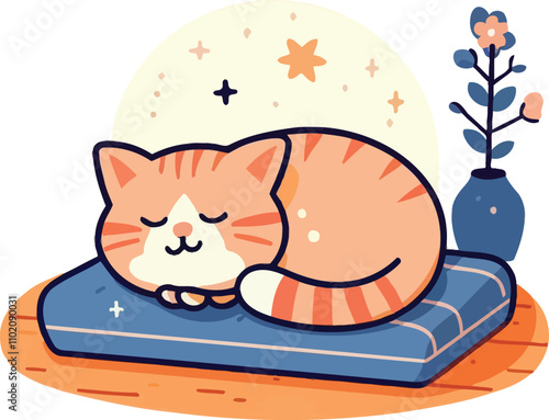 Paws and Pillows Whimsical Sleepy Animals, Silent Snooze The Art of Sleeping Wildlife