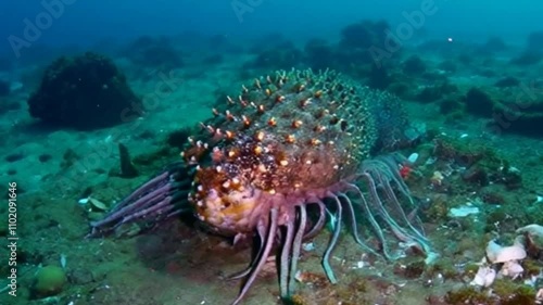 sea ​​monsters in the ocean are very cool