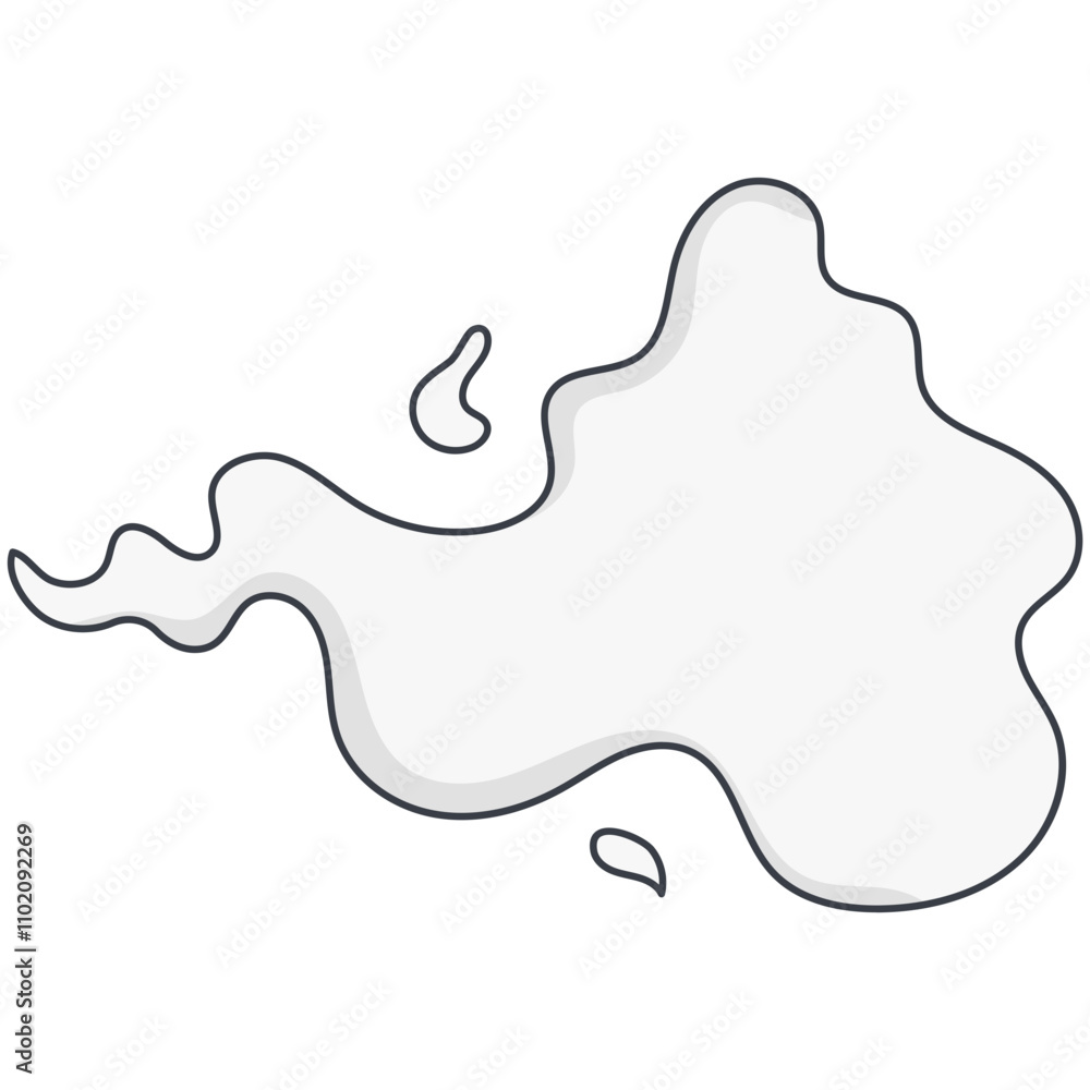 Comic clouds set. Cartoon white smoke vector Illustration. A set of smoke, explosions and smells. Comic clouds set. Cartoon white smoke vector Illustration. A set of smoke, explosions and smells.