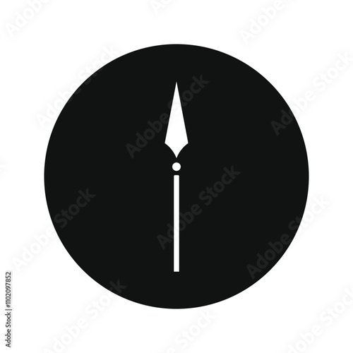 Sword, cross, knight icon, Print