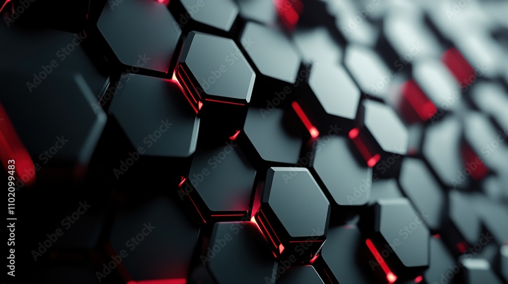 Abstract Hexagon Technology Design with Modern Elements and Patterns Abstract Hexagon Technology Design with Modern Elements and Patterns